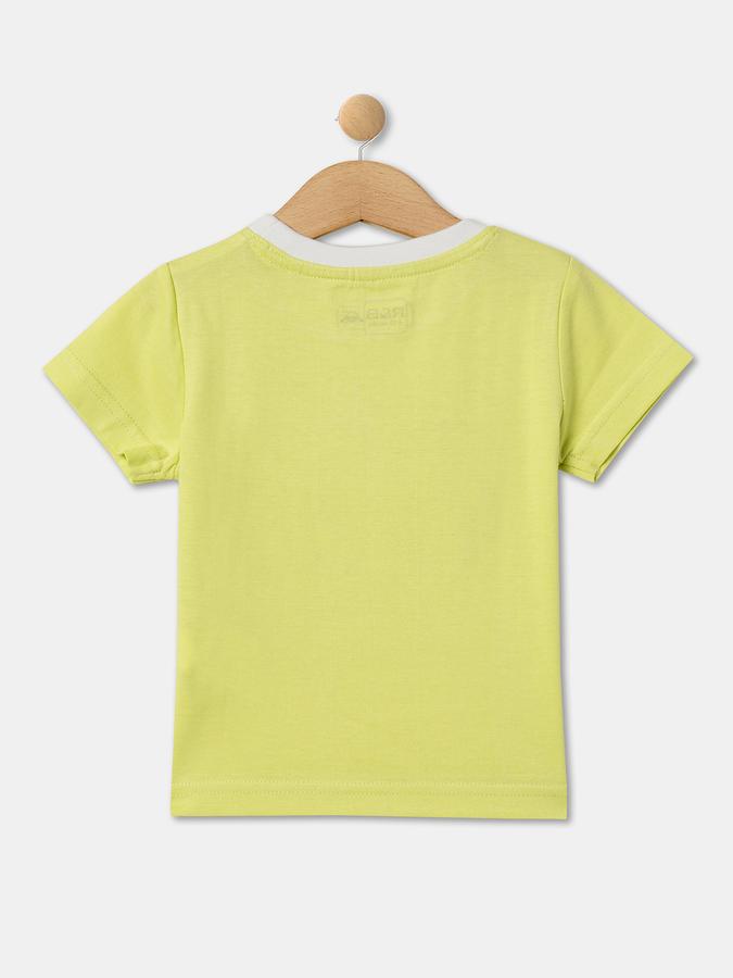 Boys Regular Fit Round-Neck T-Shirt image number 1