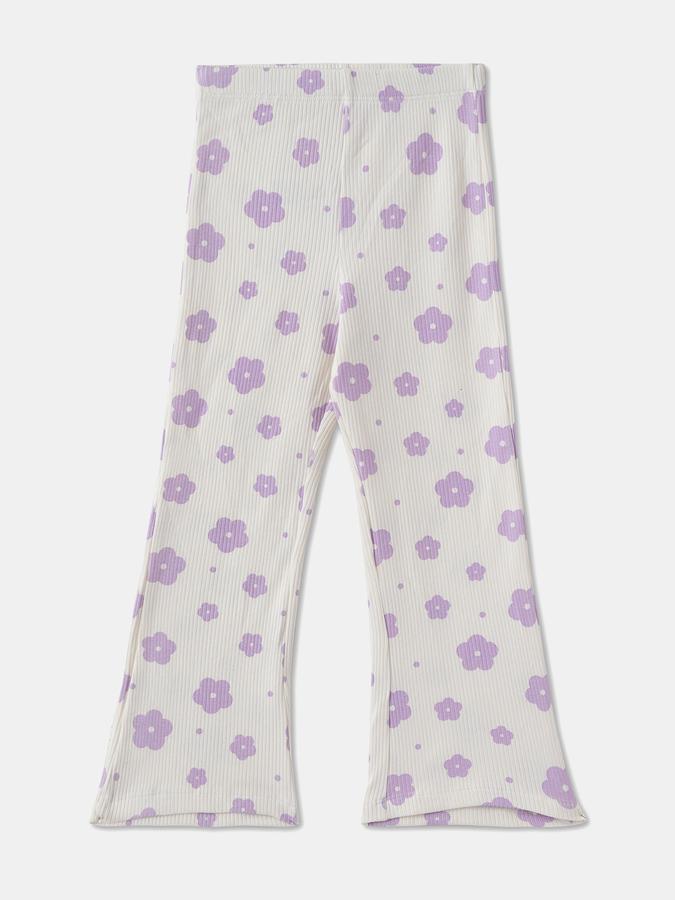Girls Micro Print Leggings image number 3