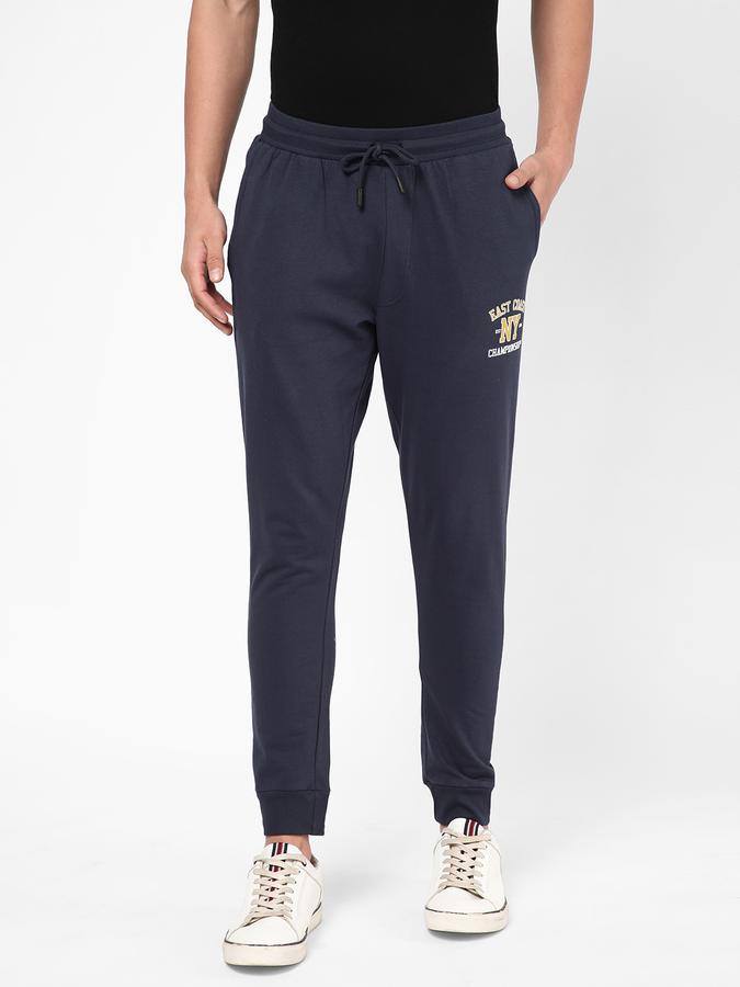 R&B Men Blue Casual Trousers image number 0