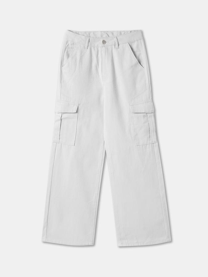 Girls Solid Pants & Trousers