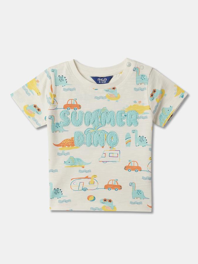 Printed Crew-Neck T-Shirt image number 0