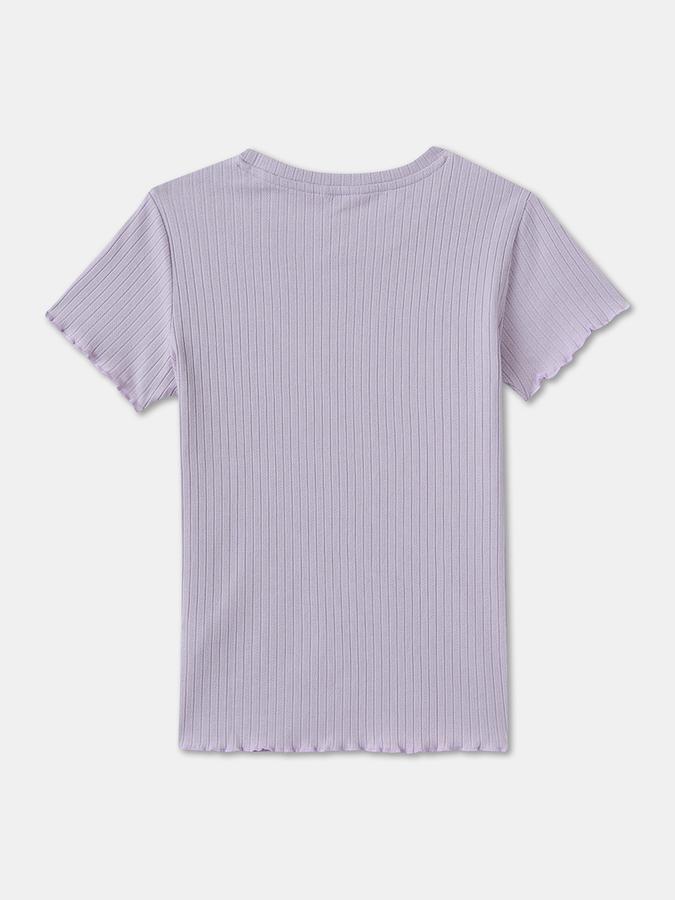 Girls Polycotton Knit Top image number 1