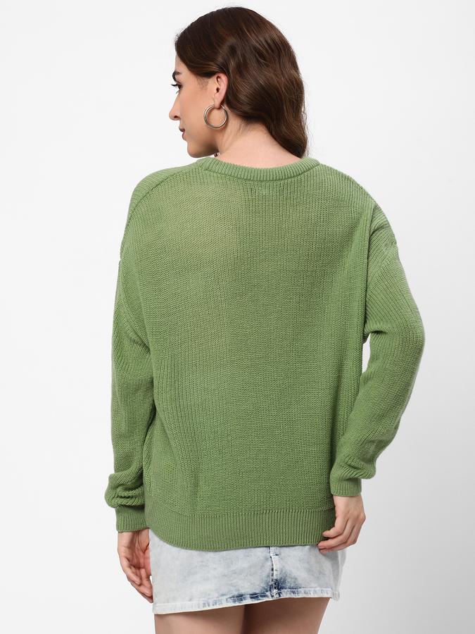Women Round-Neck Pullover image number 2
