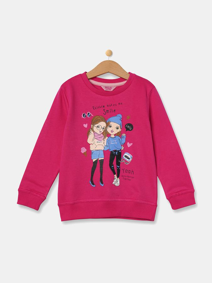 R&B Girls Purple Sweatshirt