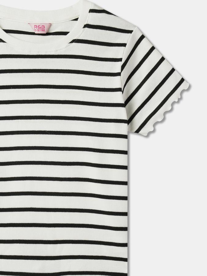 Girl Cartoon Print Round-Neck Tunic image number 2