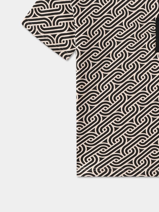 Boys Printed Pure Cotton Regular T Shirt image number 3