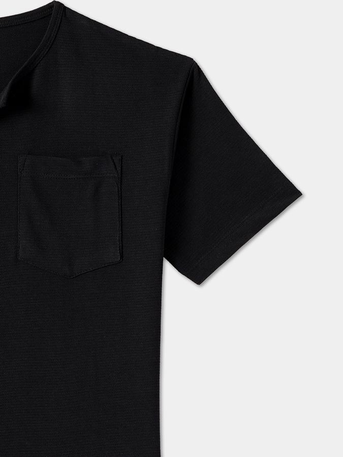R&B Boys SHORT SLEEVE Solid T-SHIRT image number 2