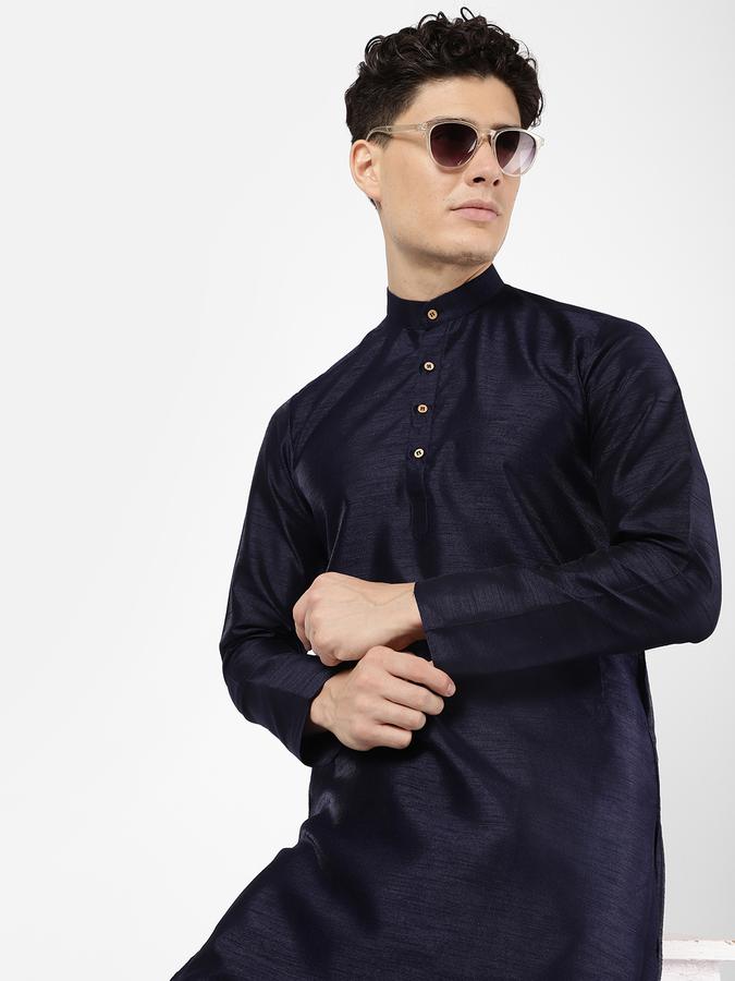 R&B Blue Men Kurtas image number 0