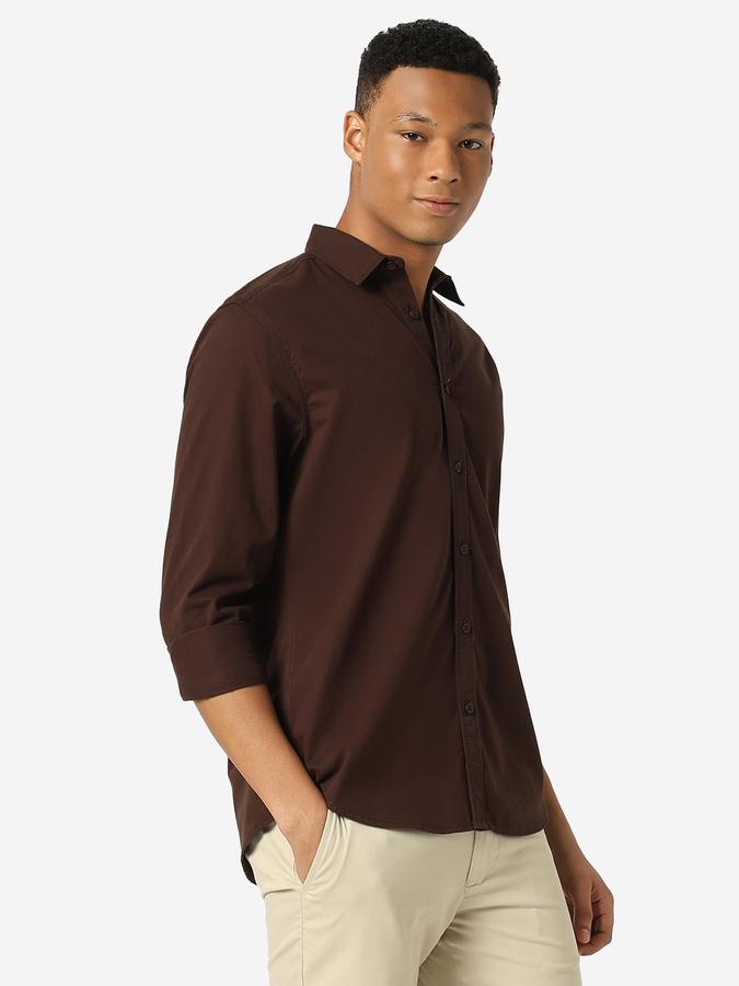 Men Solid Casual Shirt image number 3
