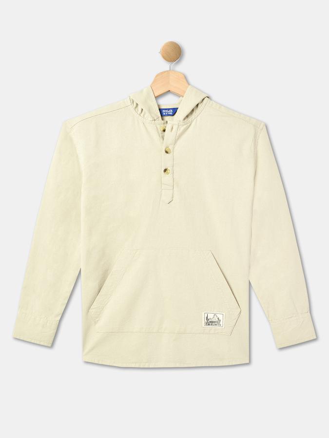 R&B Boys Beige Shirts