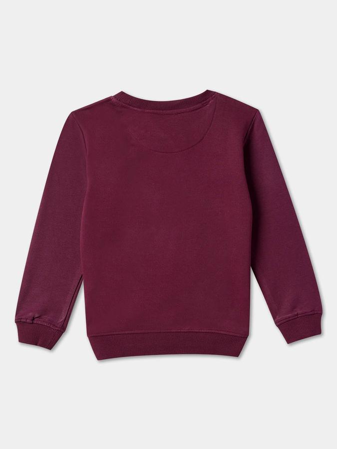 Full Sleeve Printed Girls Sweatshirt image number 1