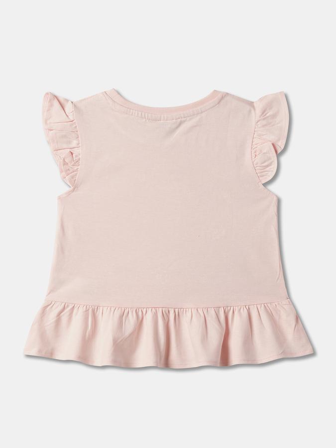 Girls Embroidered Regular Fit Top image number 1