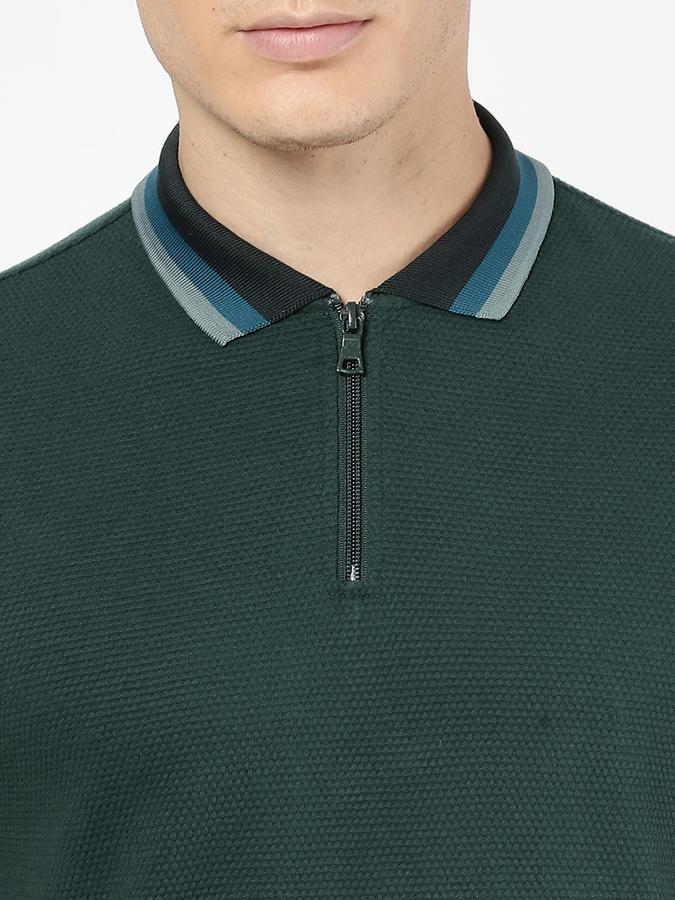 R&B Men Green T-Shirts image number 3