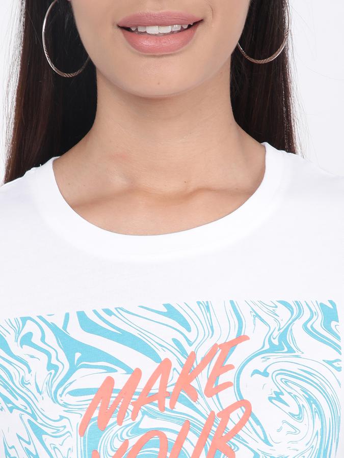 R&B Women White Tshirts image number 3