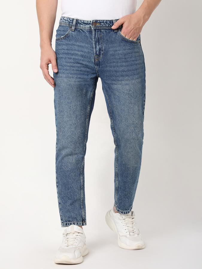 Men Slim Fit Jeans with 5-Pocket Styling image number 0