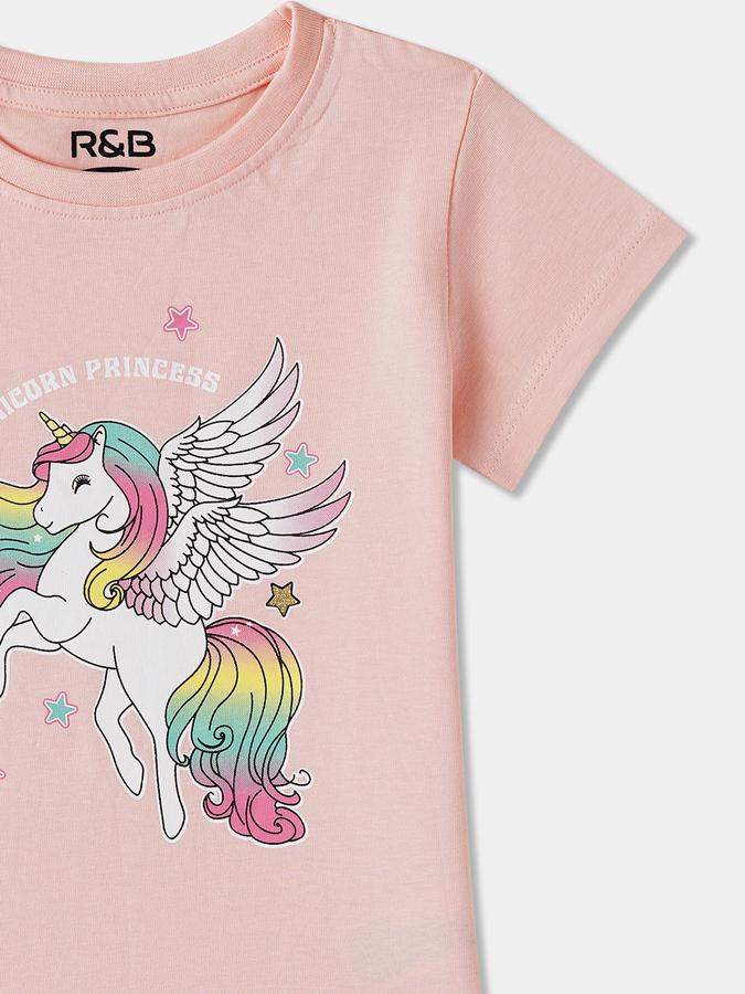 R&B GIRLS Short Sleeves GRAPHIC TEE image number 2