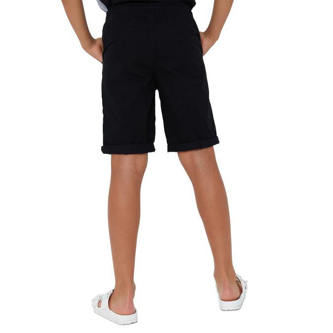 R&B Cropped Length Black shorts