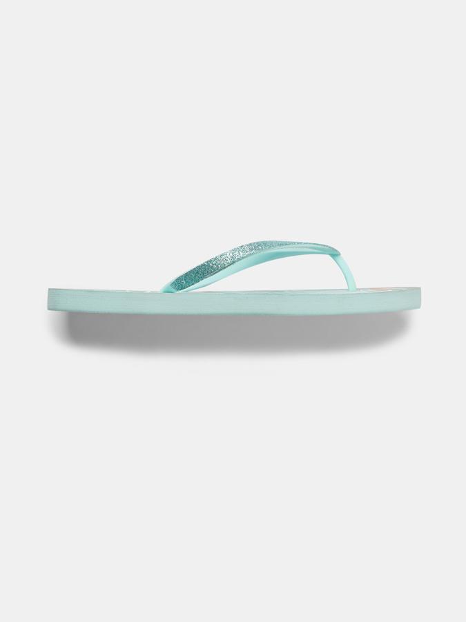 R&B Women Green Flip Flops image number 1