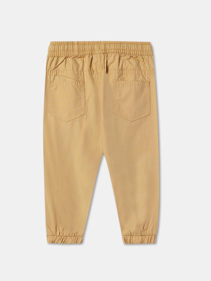 Boys Flat-Front Straight Fit Trousers image number 1