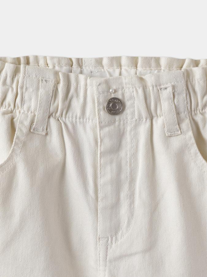 Boys Regular Fit Solid Elastic Waist Trouser