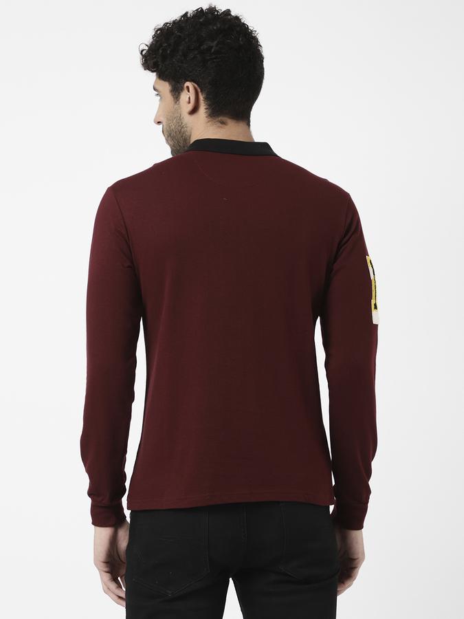 R&B Men Maroon T-Shirts image number 2