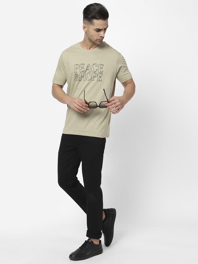 R&B Men Beige T-Shirts image number 1