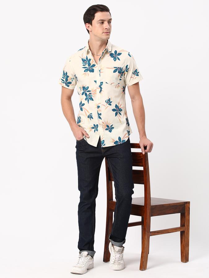 R&B Men's Printed Half Sleeve Shirt image number 1