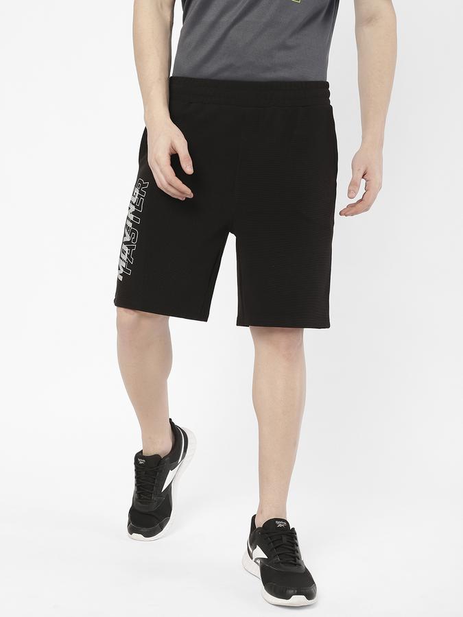 R&B Men Black Shorts image number 0