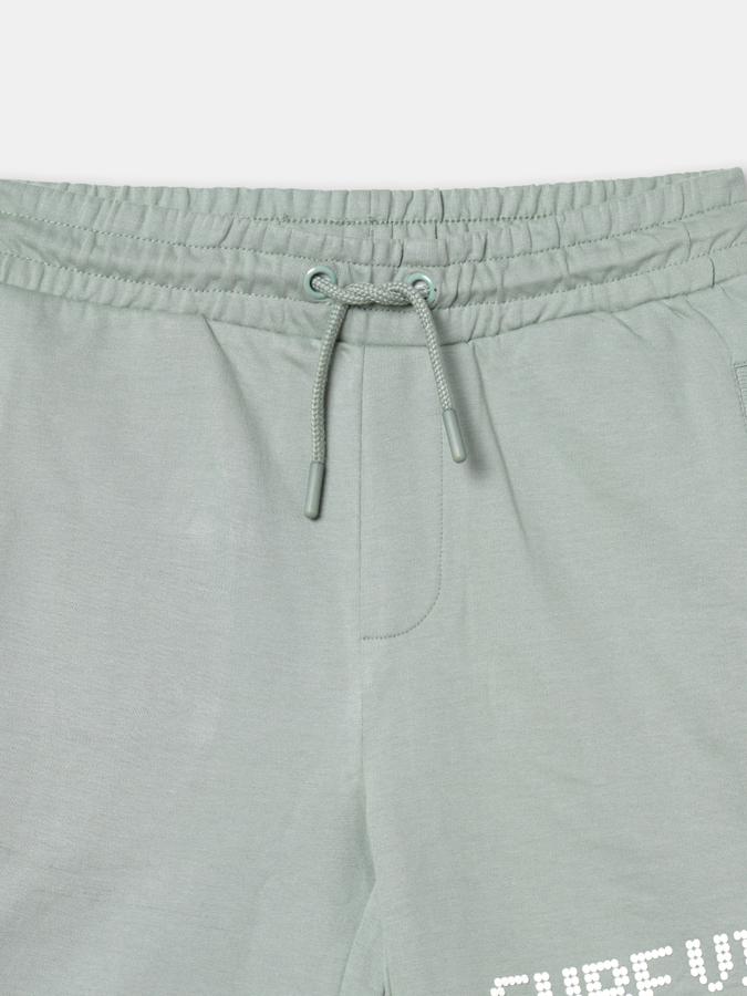 R&B Boys Green Shorts & 3/4Ths image number 3