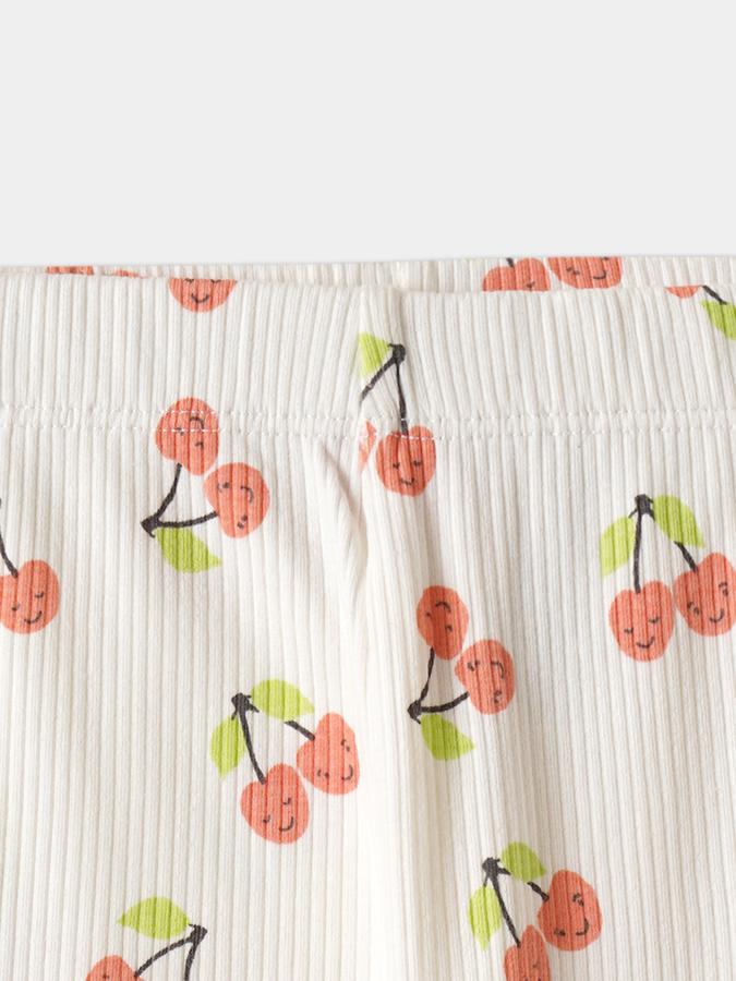 R&B Girls' Orange Printed Leggings