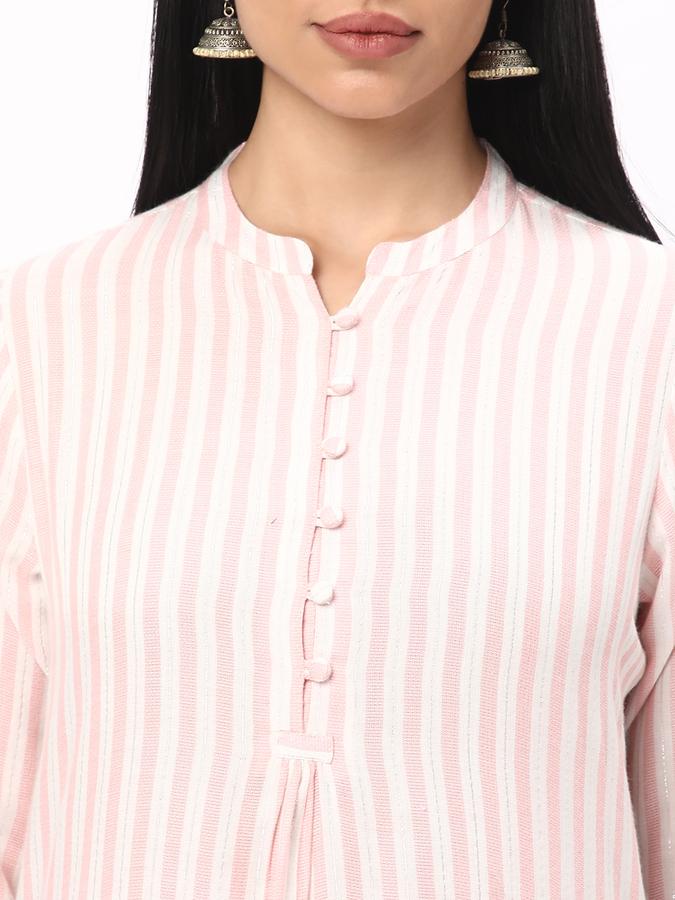 R&B Women Pink Kurtas image number 3