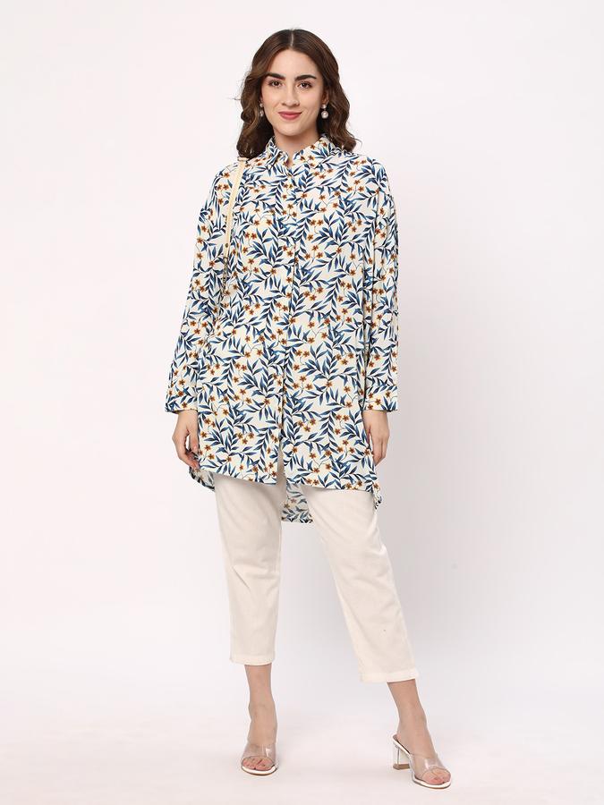 Women Printed Regular Fit Top image number 1