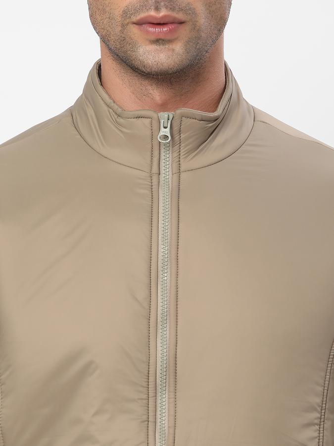 Men Zip-Front Regular Fit Jacket image number 3