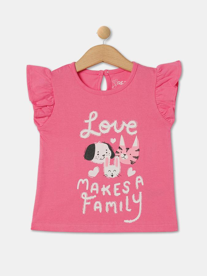 R&B Girls Pink T-Shirts image number 0