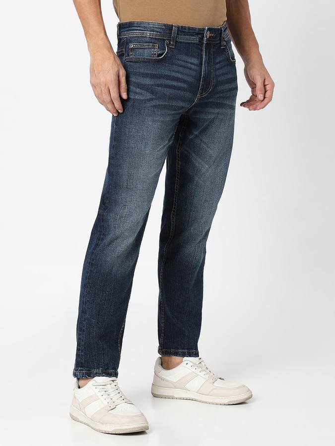 Men Solid Jeans image number 3