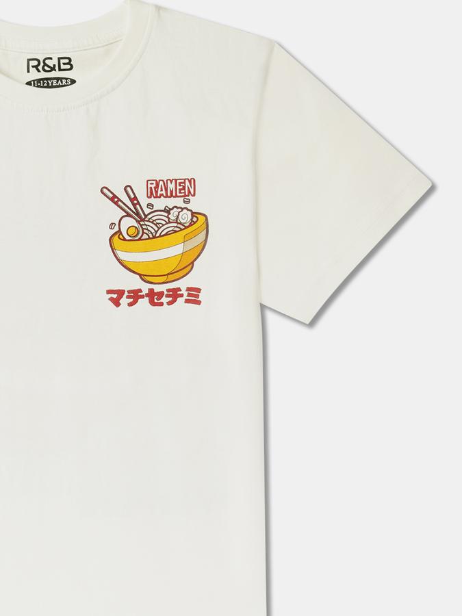 Boy Graphic Print Round-Neck T-Shirt image number 2