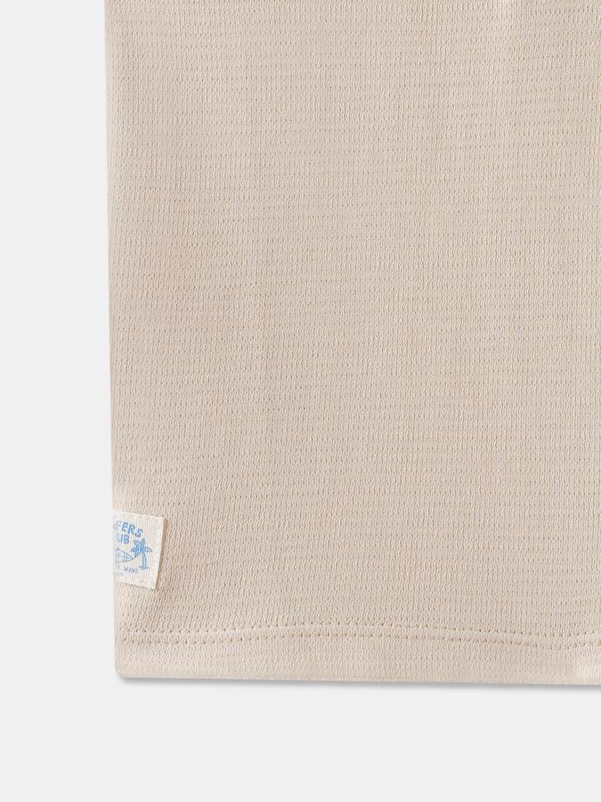 Baby Boys Solid Pure Cotton Oversized T Shirt image number 3