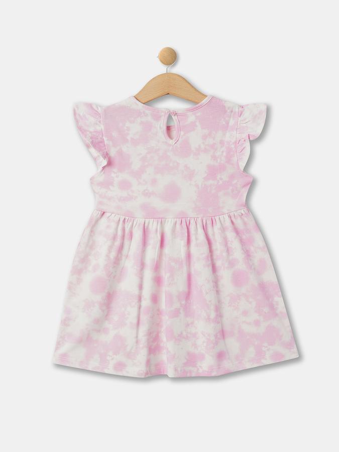 Girls Tie & Dye A-Line Dress image number 1