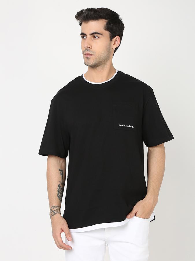 Men Regular Fit Crew-Neck T-Shirt image number 0
