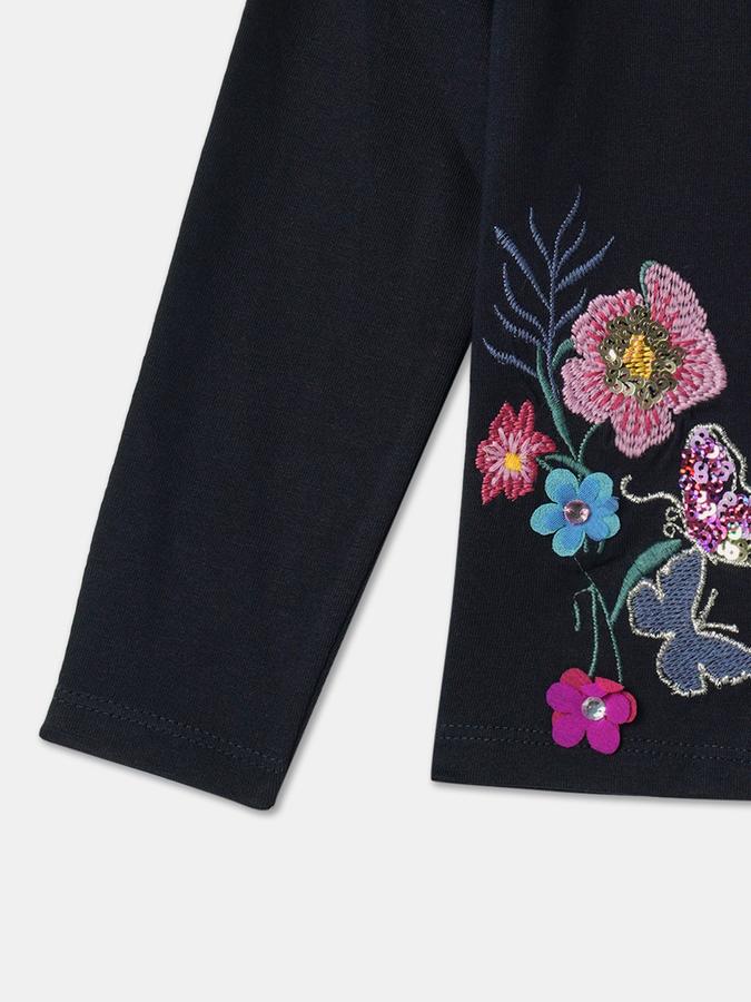 Girls Embroidered & Embellished Top image number 3