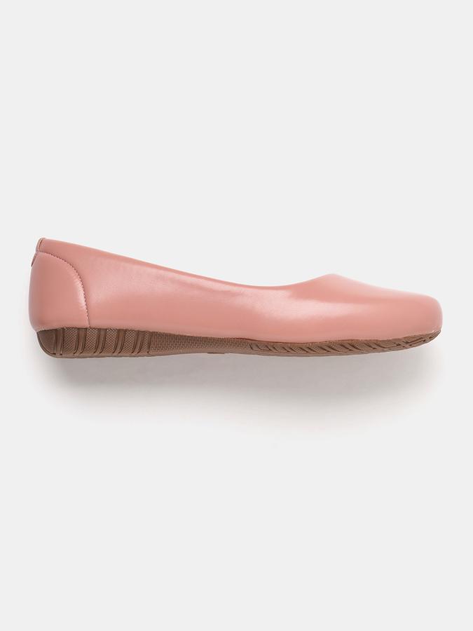 R&B Women Solid Round Toe Ballerinas image number 1