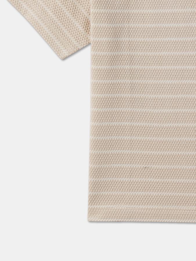 Boys Striped Relaxed Fit Crew-Neck T-Shirt image number 3