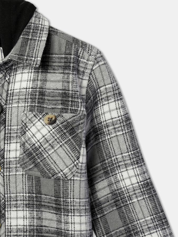 R&B Boy's Checks Shirts image number 2