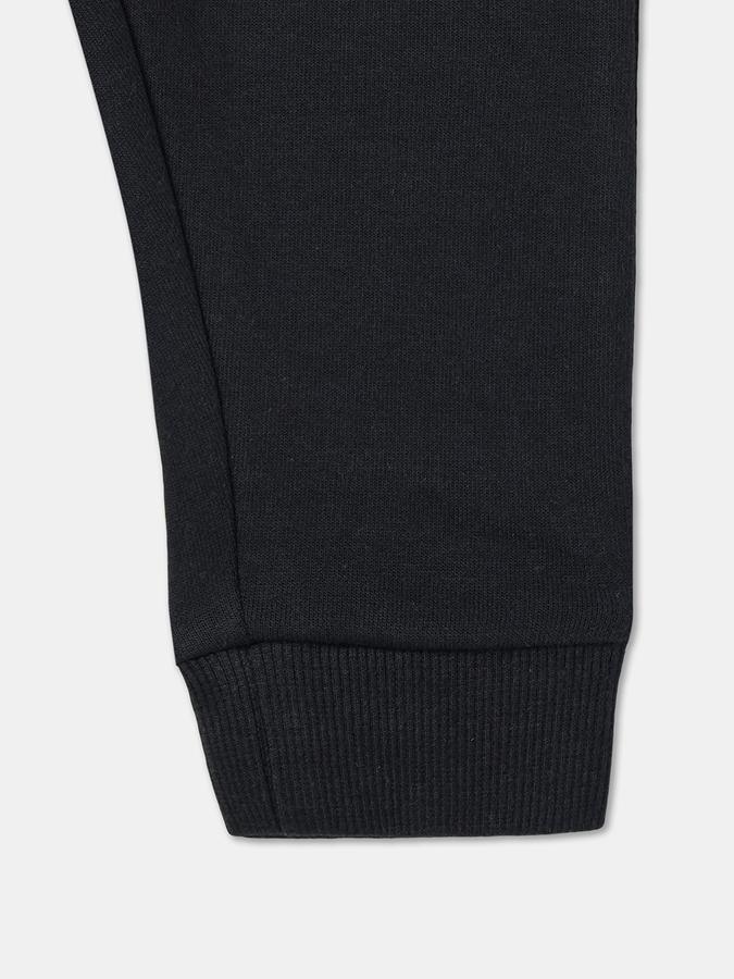 Boys Relaxed Fit Drawstring Waist Cuffed Hem Jogger