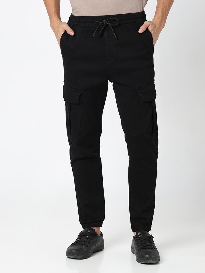 Men Solid Jeans image number 1