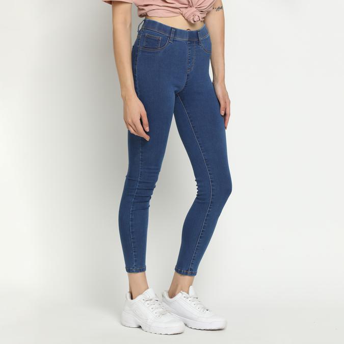 R&B Ankle length Blue Jeans image number 3