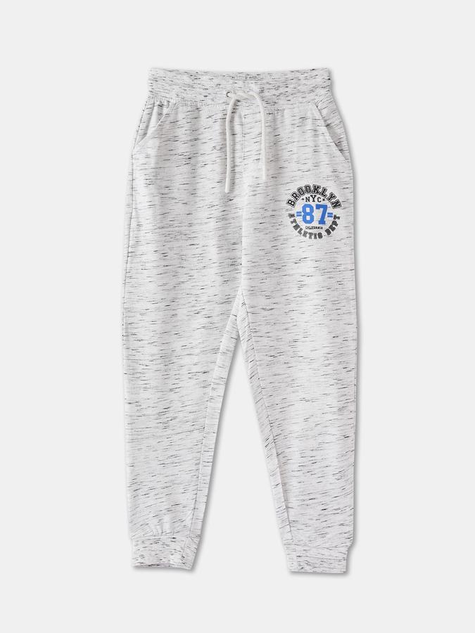 Boys Relaxed Graphic Drawstring Cuffed Hem Jogger