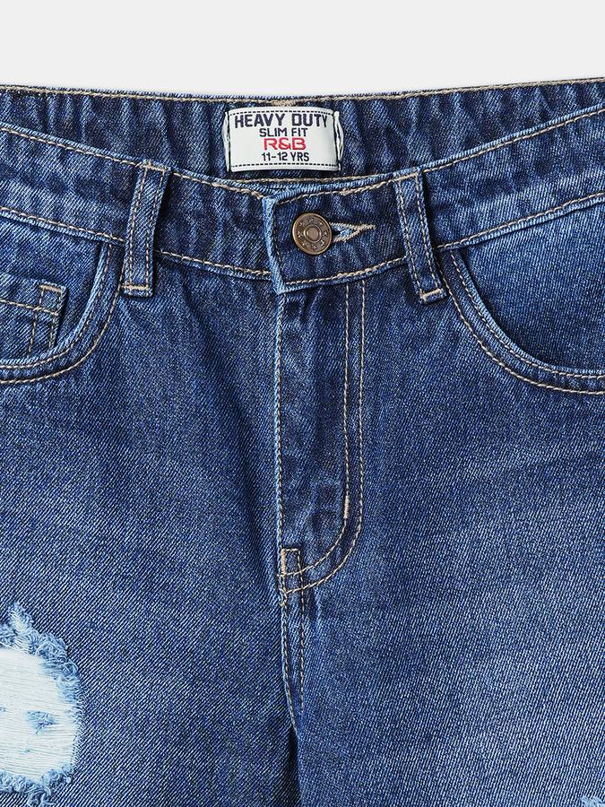 R&B Boys Blue Shorts image number 3
