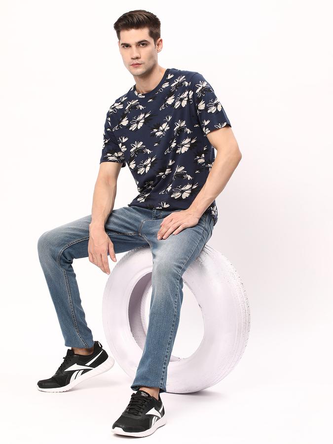 R&B Men Blue T-shirt image number 1