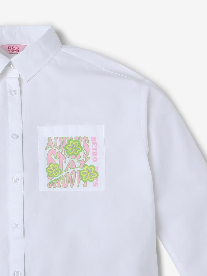 R&B Girls Placement Print T-Shirt image number 3